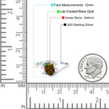 Swirl Oval Wedding Engagement Bridal Ring Simulated Cubic Zirconia 925 Sterling Silver