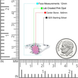 Swirl Oval Wedding Engagement Bridal Ring Simulated Cubic Zirconia 925 Sterling Silver