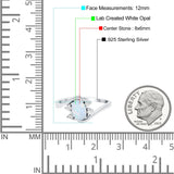 Swirl Oval Wedding Engagement Bridal Ring Simulated Cubic Zirconia 925 Sterling Silver