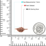 Feather Or Leaf Designer Dotted Oxidized Band Thumb Ring