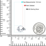 Celestial Moon Phase Magic Of The Moon Pendant Art Oxidized Ring Band Thumb Ring (13.9mm)