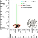 Solitaire Halo Wedding Engagement Ring Round Simulated Cubic Zirconia 925 Sterling Silver