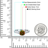 Cushion Cut Art Deco Engagement Ring Simulated Cubic Zirconia 925 Sterling Silver
