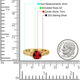Cushion Cut Art Deco Engagement Ring Simulated Cubic Zirconia 925 Sterling Silver