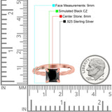 Solitaire Accent Twisted Fashion Ring Princess Cut Simulated Cubic Zirconia 925 Sterling Silver