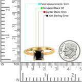 Solitaire Accent Twisted Fashion Ring Princess Cut Simulated Cubic Zirconia 925 Sterling Silver