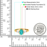 Art Deco Oval Wedding Bridal Ring Pear Simulated Cubic Zirconia 925 Sterling Silver