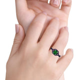 Halo Cushion Infinity Twist Side Stone Simulated Amethyst CZ Engagement Ring Cubic Zirconia 925 Sterling Silver