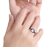 Halo Cushion Infinity Twist Side Stone Simulated Amethyst CZ Engagement Ring Cubic Zirconia 925 Sterling Silver