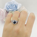 Two Piece Floral Ring