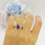 Marquise Split Shank Ring