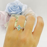 Marquise Split Shank Ring