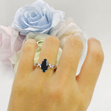 Marquise Split Shank Ring