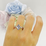 Marquise Split Shank Ring