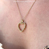 Diamond Heart Necklace