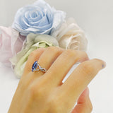 Marquise Split Shank Ring