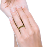 Tree Ring Oxidized Band Solid 925 Sterling Silver Thumb Ring (5mm)