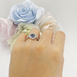 Two Piece Floral Ring