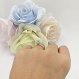Marquise Solitaire Engagement Ring 5X10 Natural Green Moss Agate 925 Sterling Silver