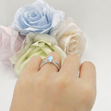 Marquise Split Shank X Ring