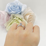 Marquise Split Shank X Ring