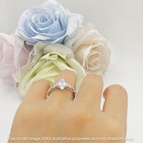 Art Deco Marquise Vintage Style Cubic Zirconia Ring 925 Sterling Silver