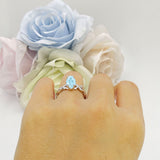 Marquise Split Shank Ring