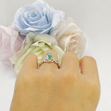 Marquise Split Shank Ring