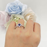 Alexandrite Engagement Ring