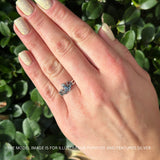 Octopus Ring Oxidized 925 Sterling Silver