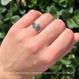 Octopus Ring Oxidized 925 Sterling Silver