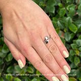 Spoon & Fork Ring Oxidized Thumb Band 925 Sterling Silver
