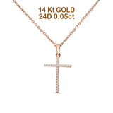 Diamond Cross Pendant