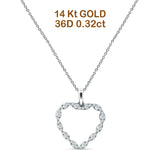 Diamond Heart Necklace