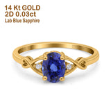 14K Gold 1.24ct Oval Filigree Infinity 8mmx6mm G SI Diamond Engagement Wedding Ring