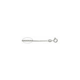 Rhodium Box Chain