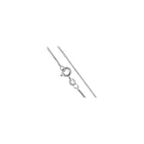 5MM Square Box Chain .925 Solid Sterling Silver Sizes "8-28" Inch