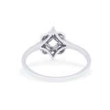 Simple Plain Celtic Star Thumb Ring Band Solid 925 Sterling Silver