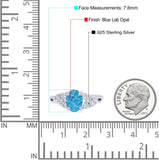 Oval Art Deco Bridal Wedding Engagement Ring Infinity Simulated Cubic Zirconia 925 Sterling Silver