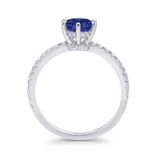 Art Deco Solitaire Accent Dazzling Wedding Ring Round Cubic Zirconia 925 Sterling Silver