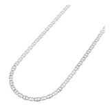 11.8MM 250 Mariner Chain .925 Solid Sterling Silver Length "8-28" Inches