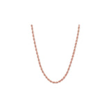 9MM Micro Pave Rope Chain .925 Solid Sterling Silver Sizes "26"
