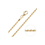 9MM Micro Pave Rope Chain .925 Solid Sterling Silver Sizes "26"