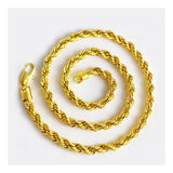 9MM Micro Pave Rope Chain .925 Solid Sterling Silver Sizes "26"