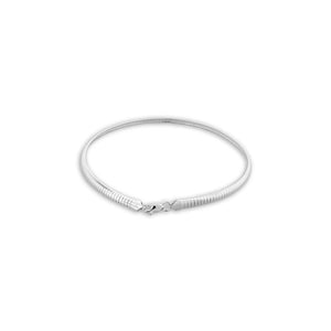 8MM .925 Sterling Silver Omega Necklace Chain "16-18"