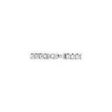 3MM 080 Curb Pave Link Chain .925 Solid Sterling Silver Sizes "7-30" Inches