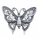 Filigree Butterfly Pendant 925 Sterling Silver Choose Color