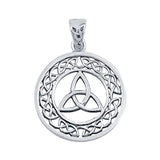 Celtic Pendant Silver Charm Fashion Jewelry 925 Sterling Silver