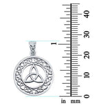 Celtic Pendant Silver Charm Fashion Jewelry 925 Sterling Silver