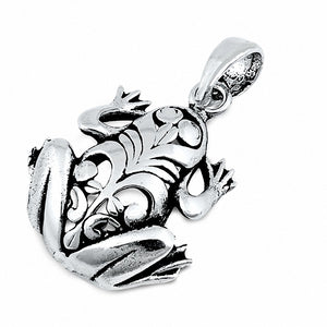 Turtle Pendant Charm Solid 925 Sterling Silver Choose Color